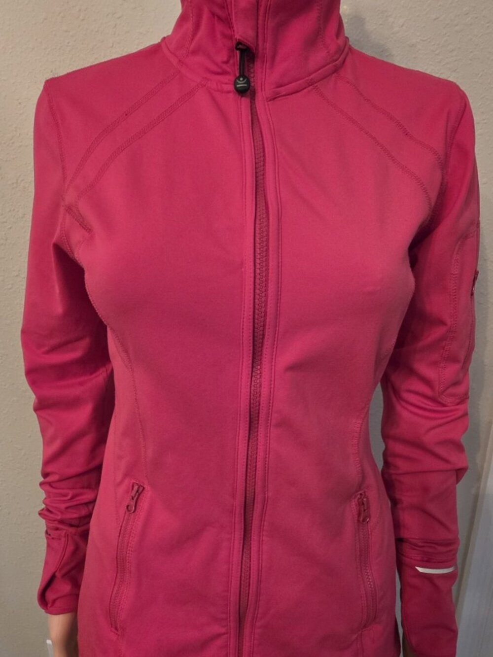 Kirkland Signature Women’s Full‑Zip Athletic Jacket — Size Small